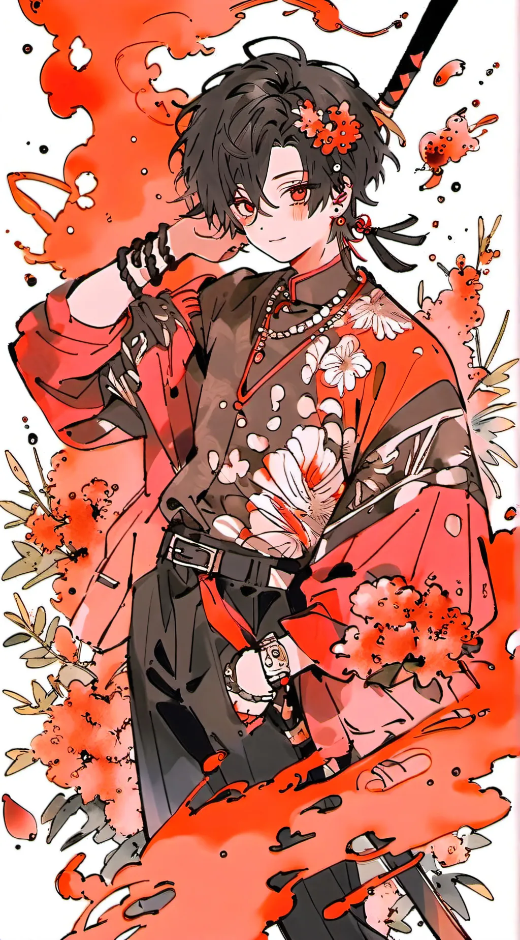 ai character: died background