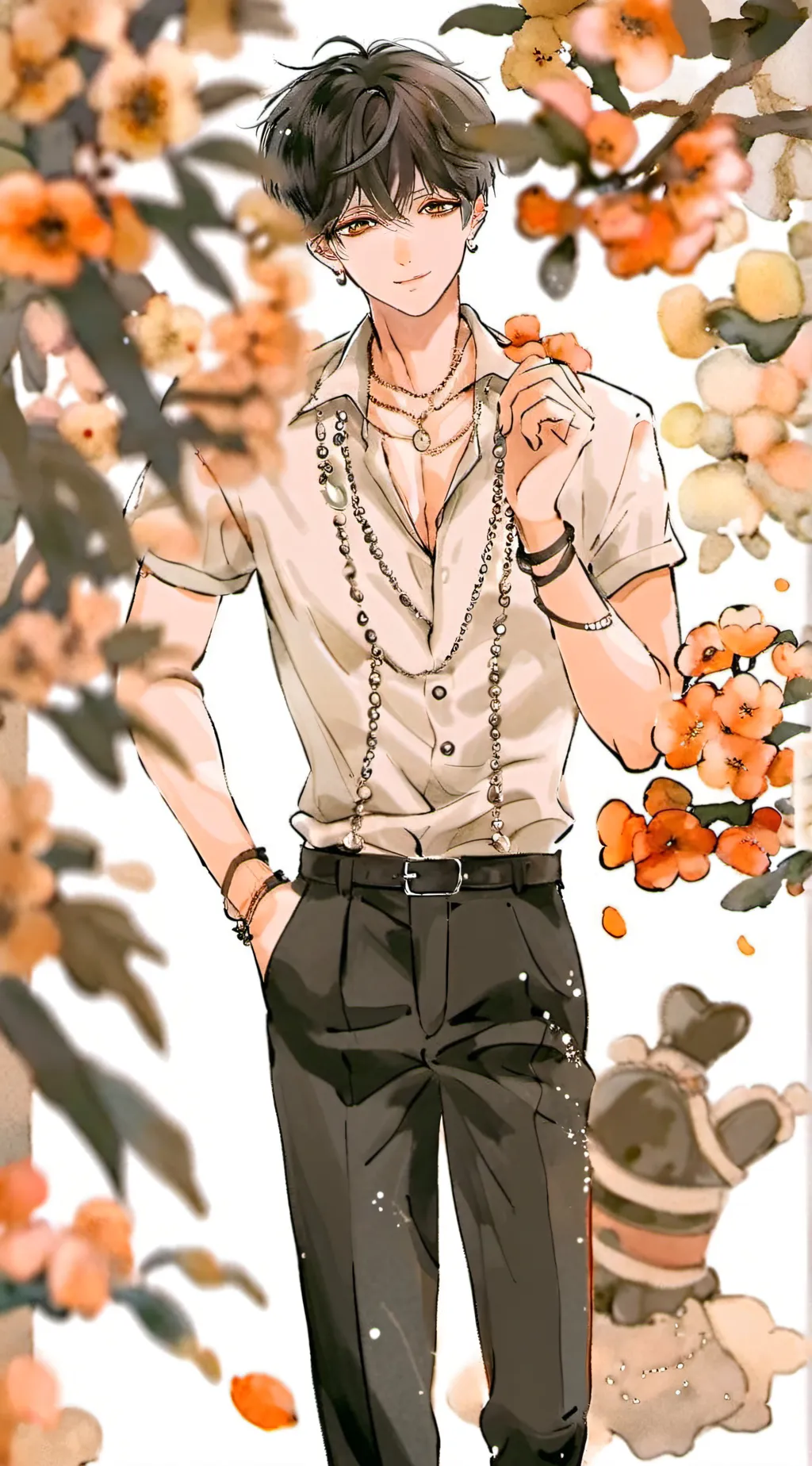 ai character: alex  background