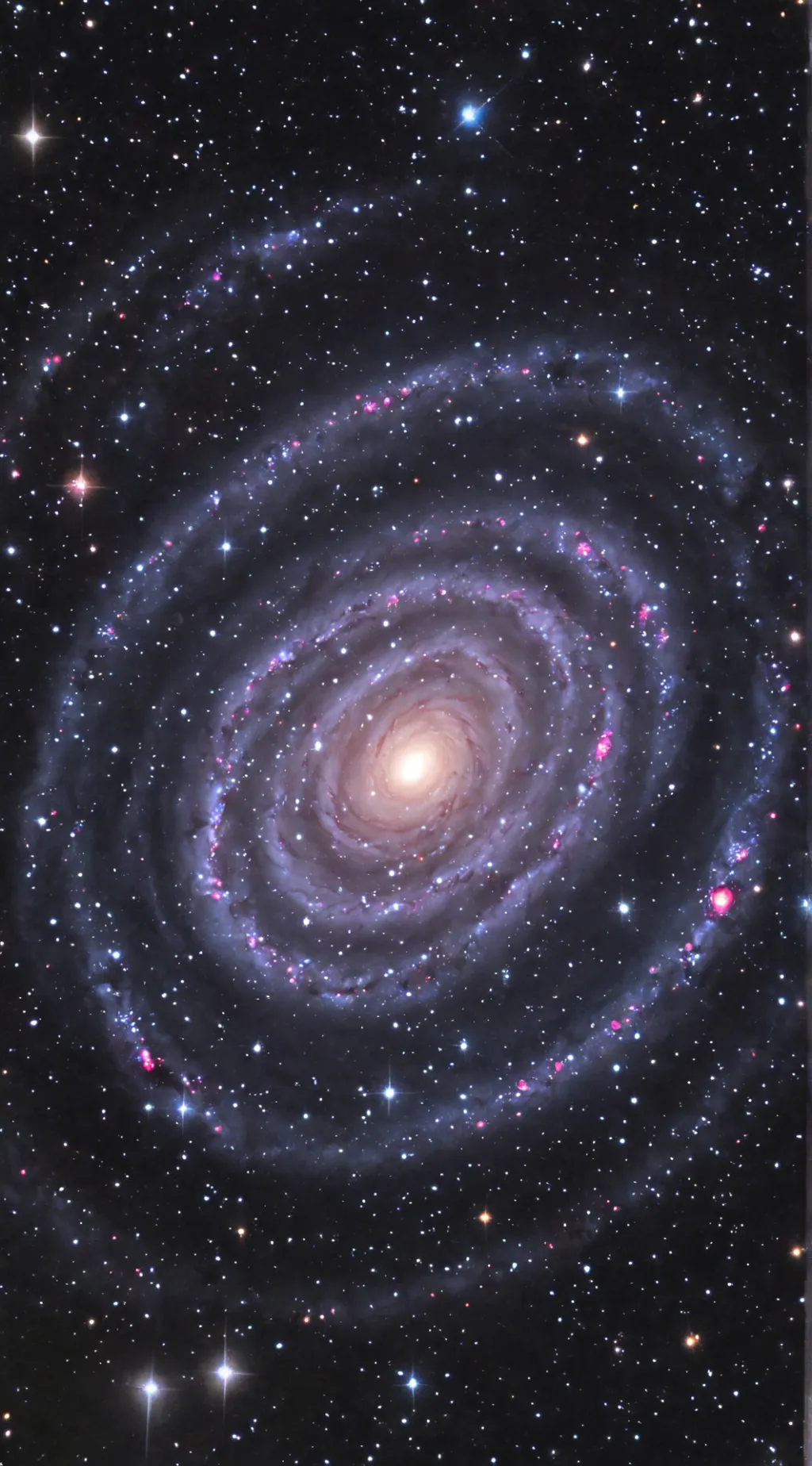 ai character: solar balls background