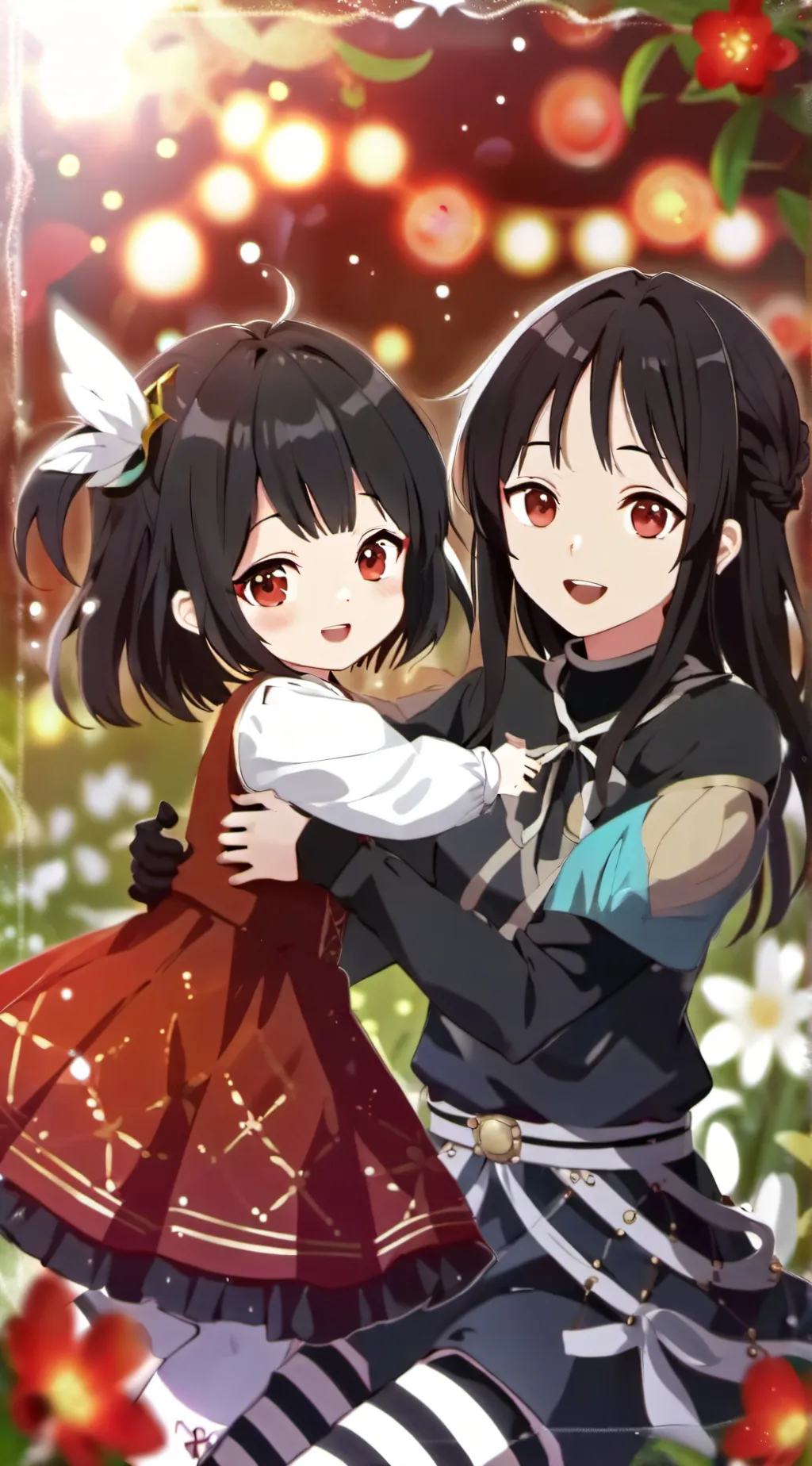 ai character: quinn and chloe background