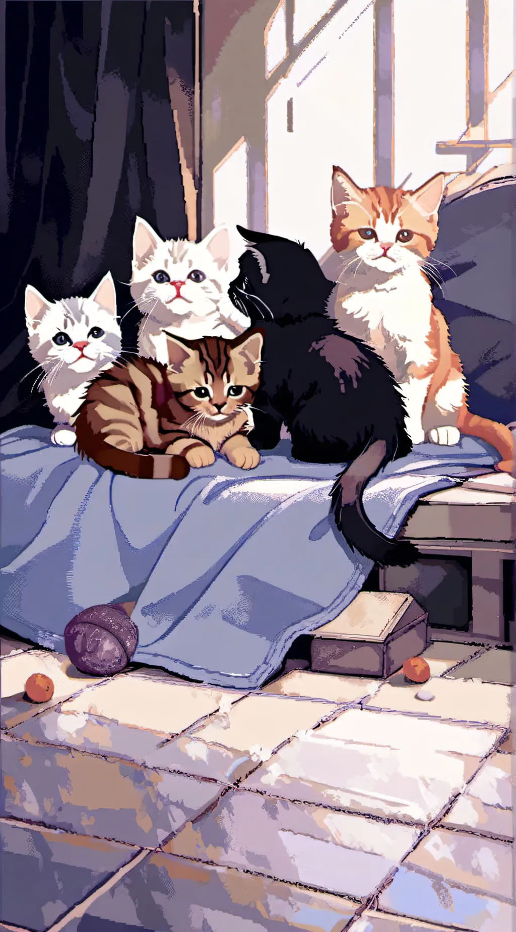 ai character: Mental Asylum background