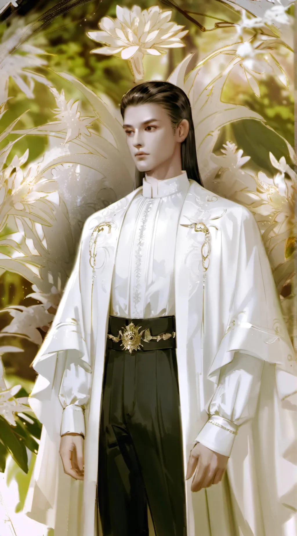 ai character: Blocky world background