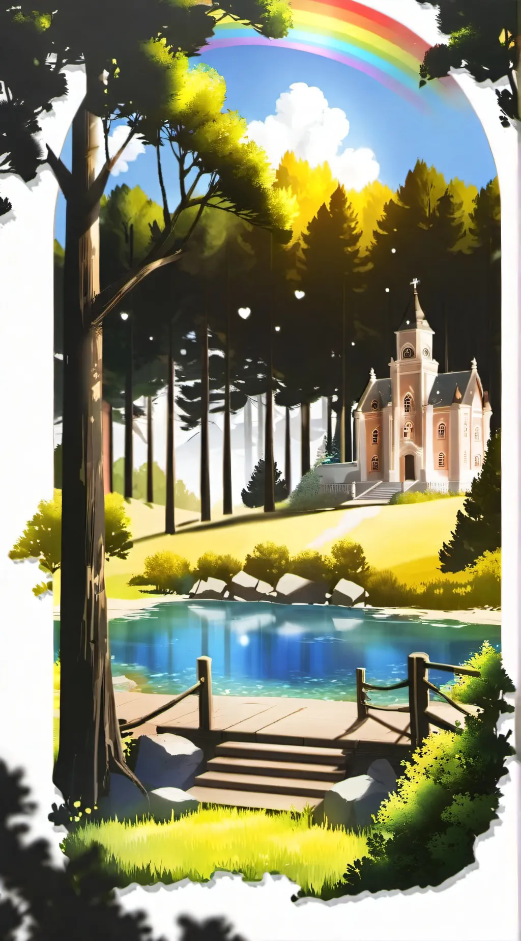 ai character: 💝love calculater💝 background