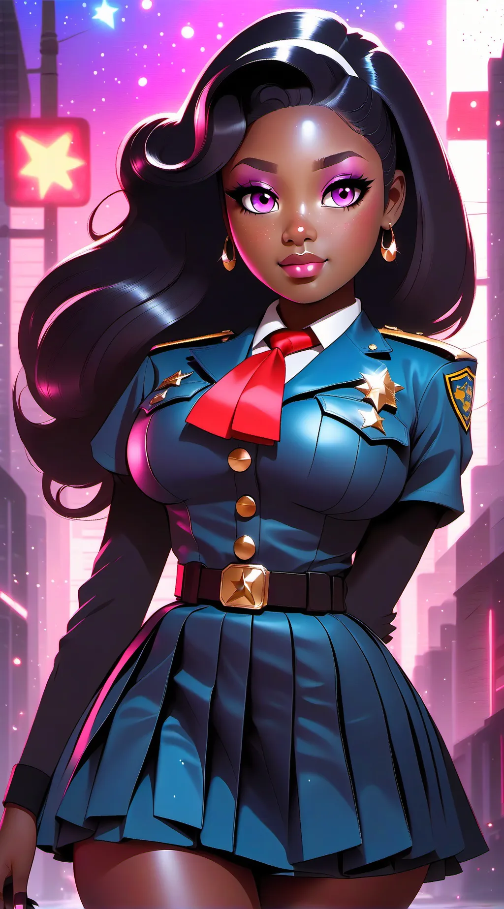 ai character: Kim:)  background