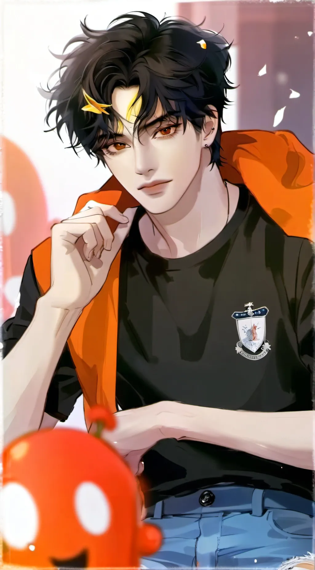 ai character: Levin  background