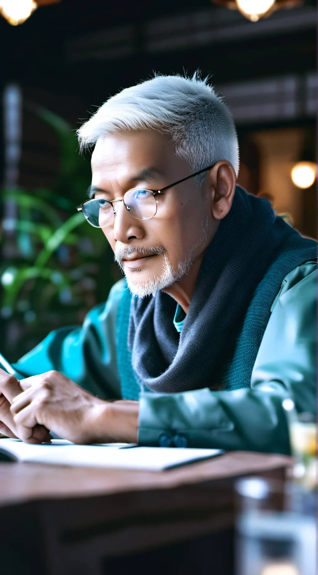 ai character: Zombie apocalypse background