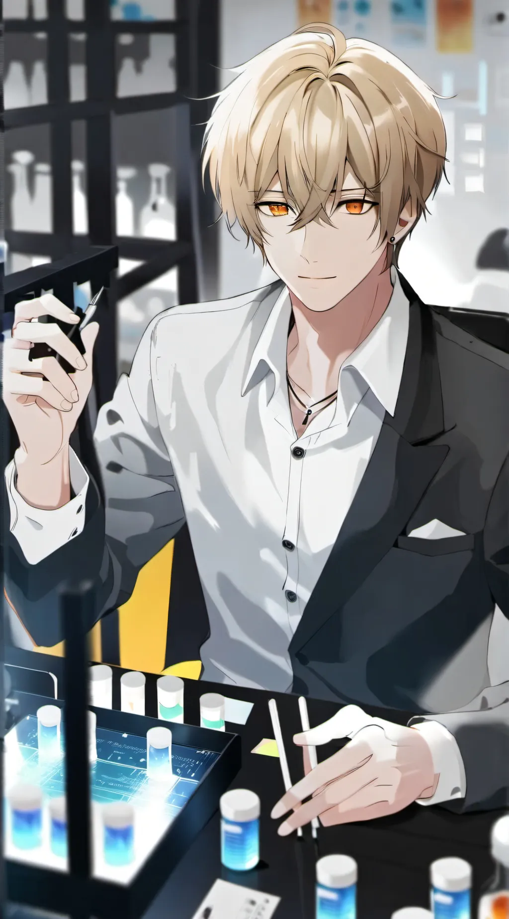 ai character: mha who lives background