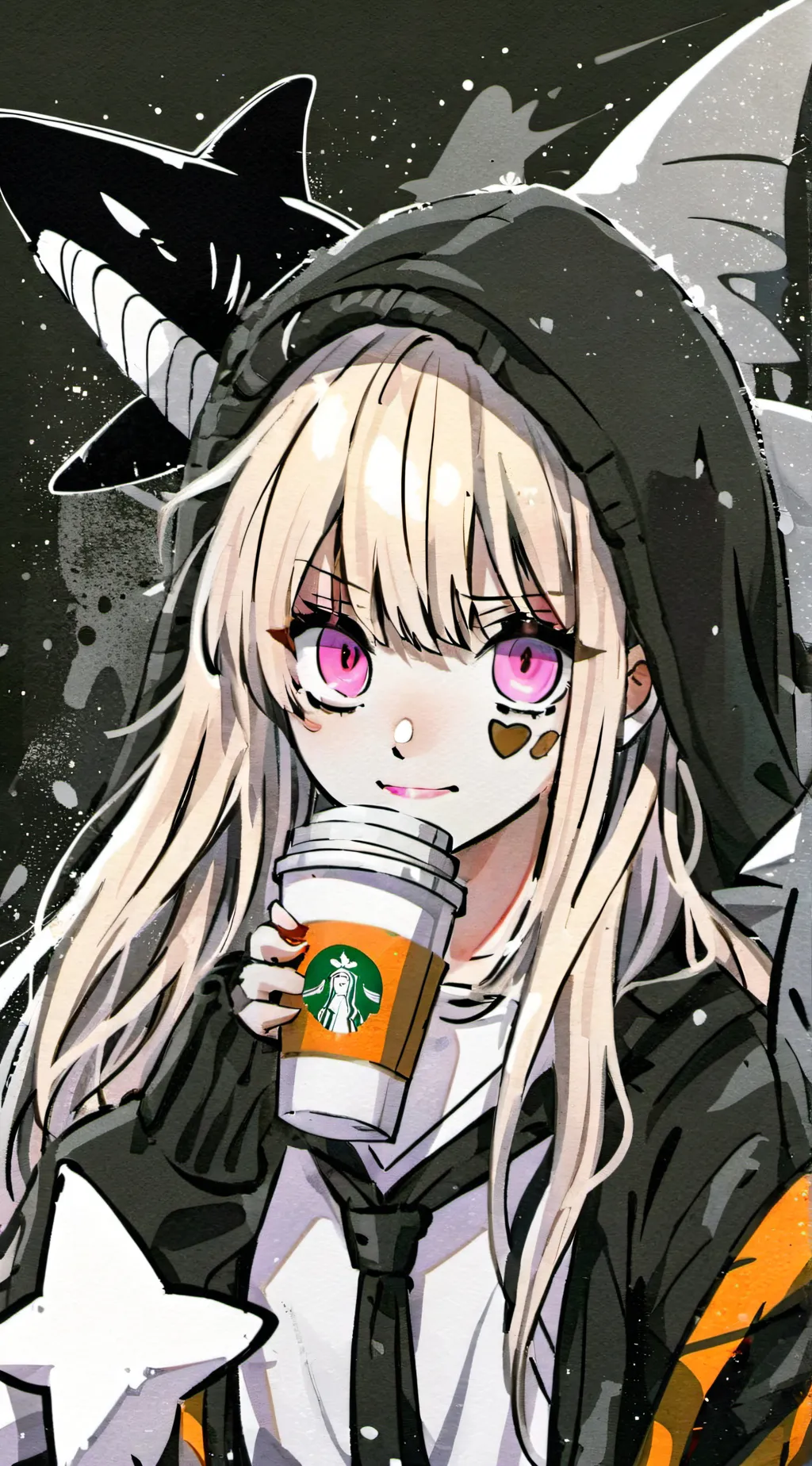 ai character:  MHA X MY OC! background