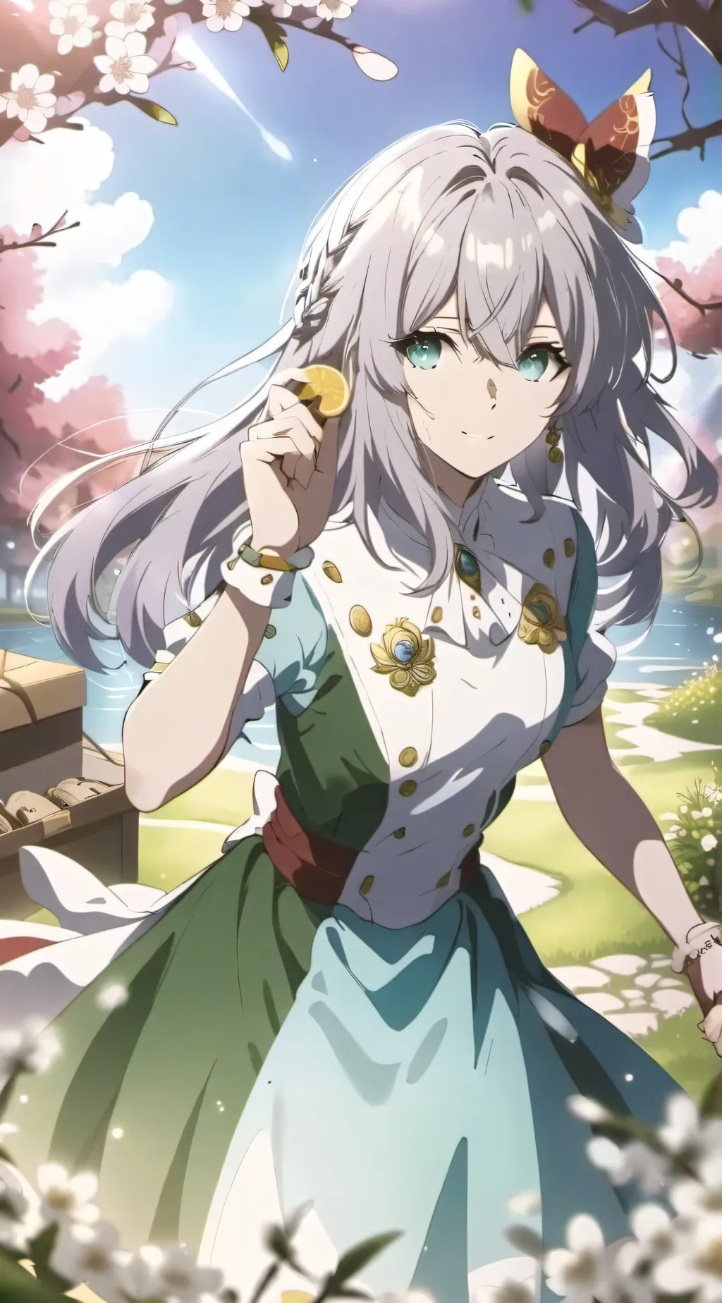 ai character: Marie background