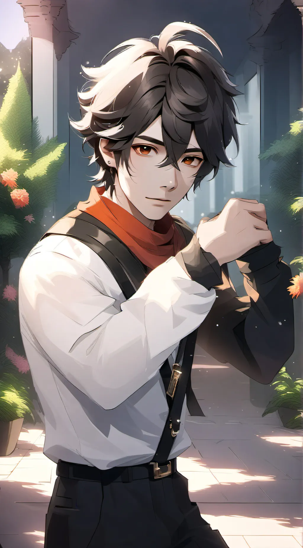 ai character: ??? background