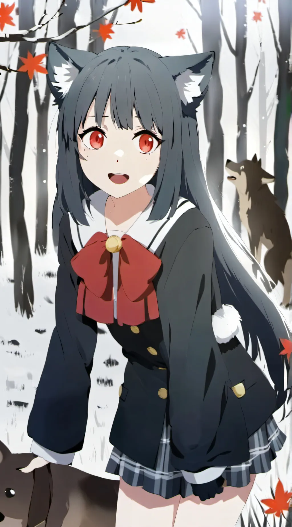 ai character: silica  background