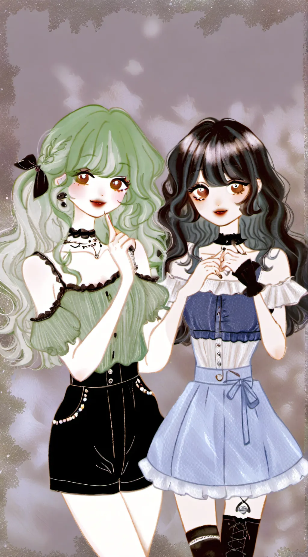 ai character: Hh x Akari  background