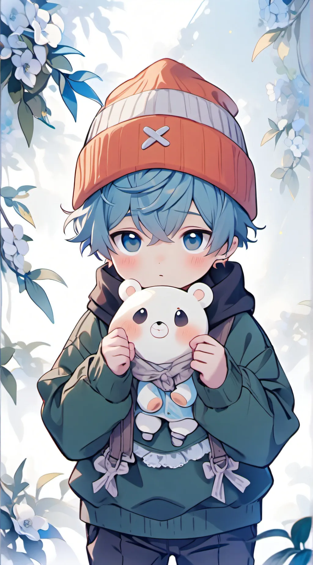 ai character: Soft fnf 1.0 background