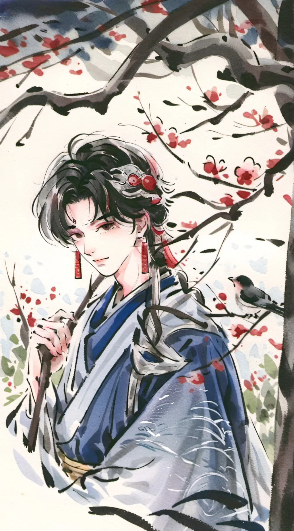 ai character: stray kids  background