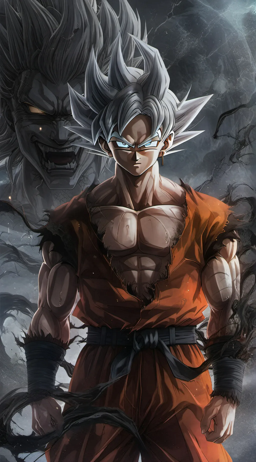 ai character: goku background