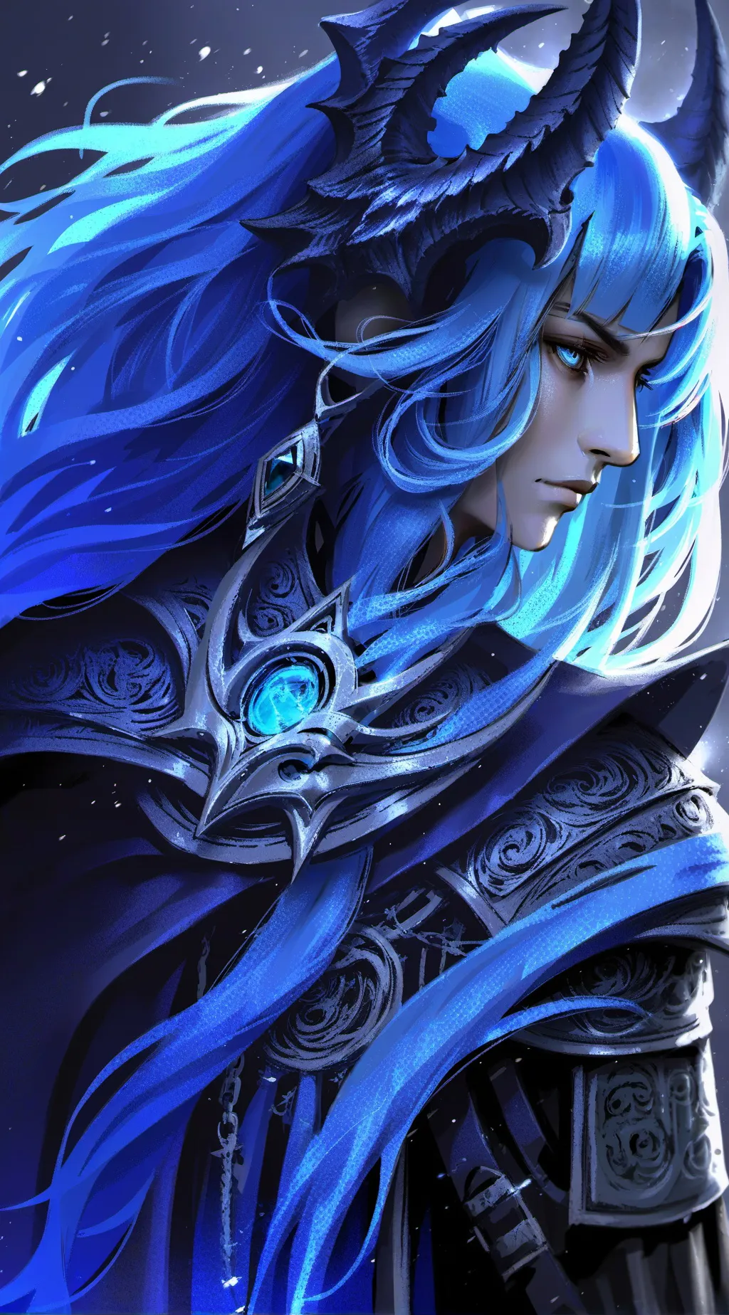 ai character: Leon background