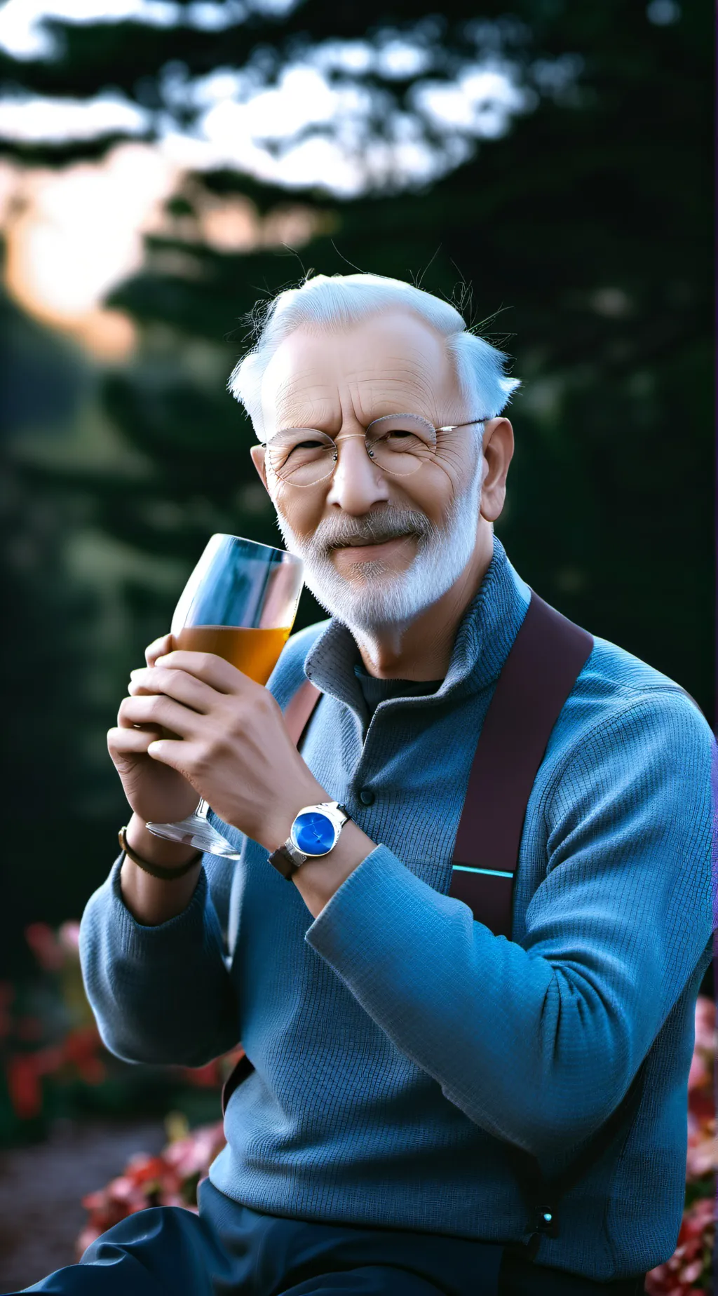 ai character: British man background