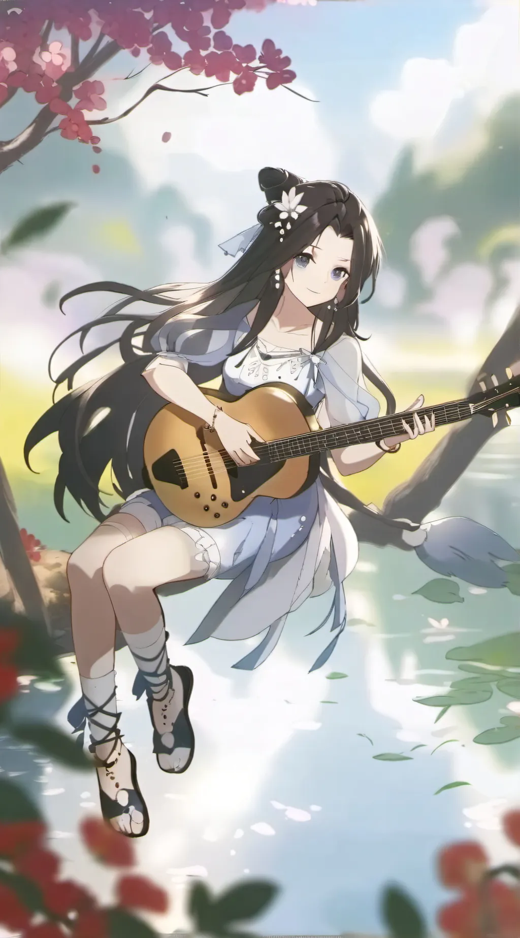 ai character: lov student p1  background