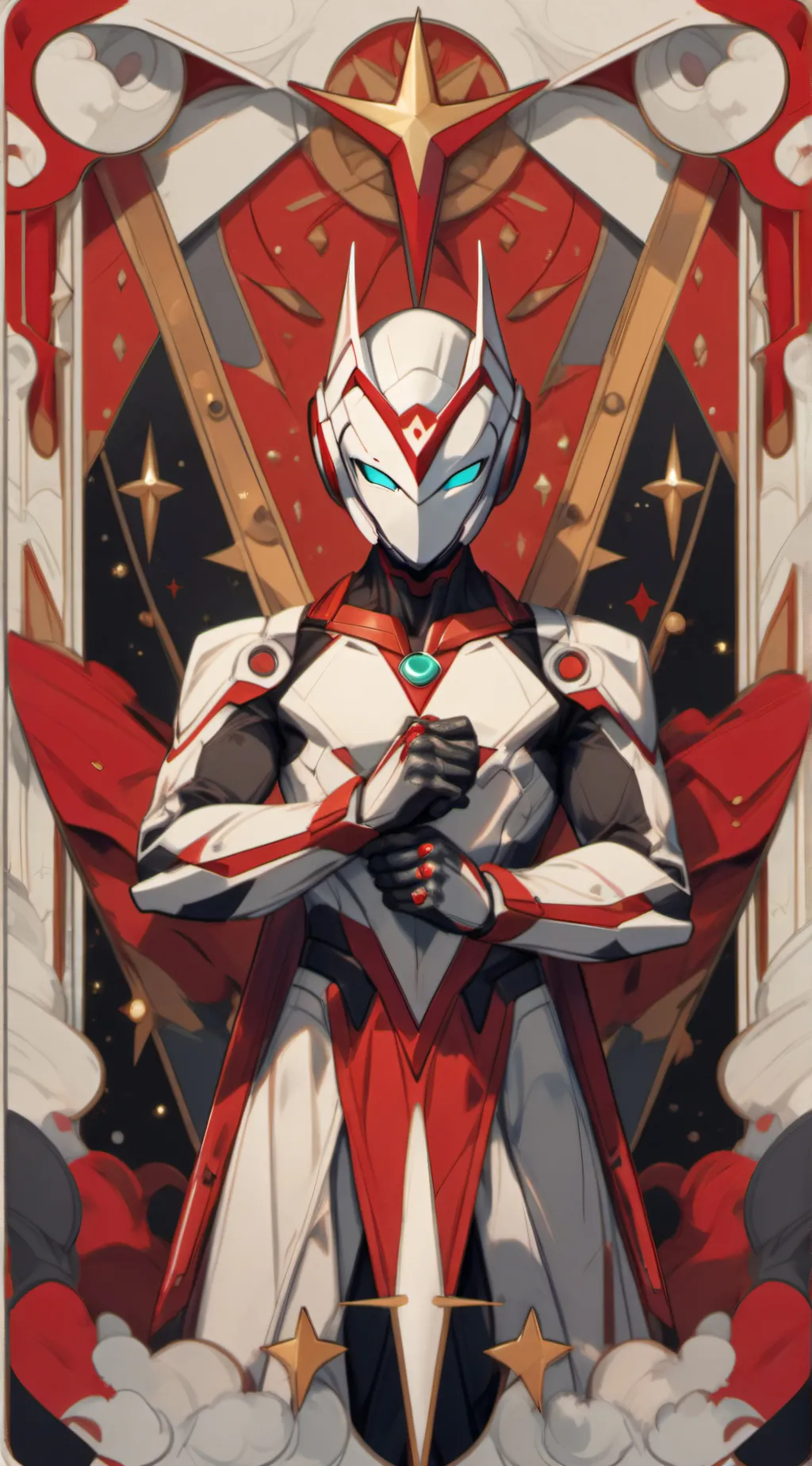 ai character: New Ultraman background