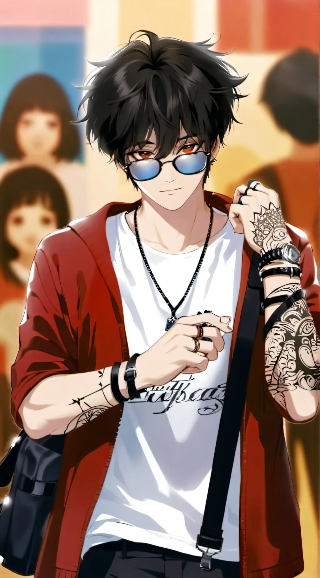 ai character: Matías,💋 background