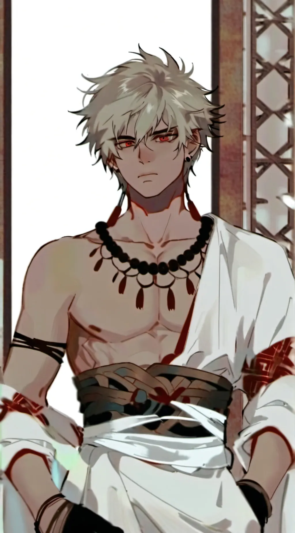 ai character: King Bakugou  background