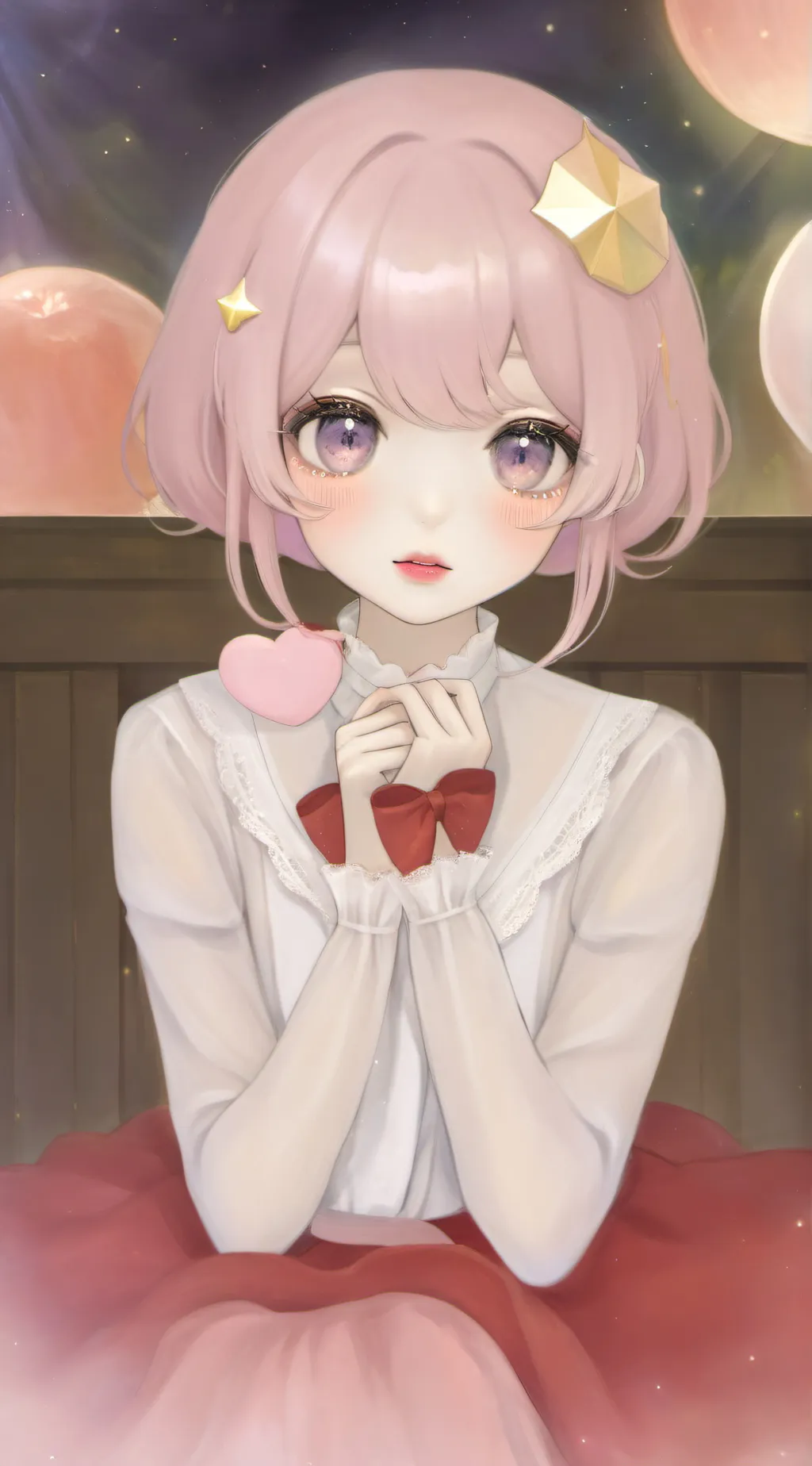 ai character: ㅠ뮤ㅛ background