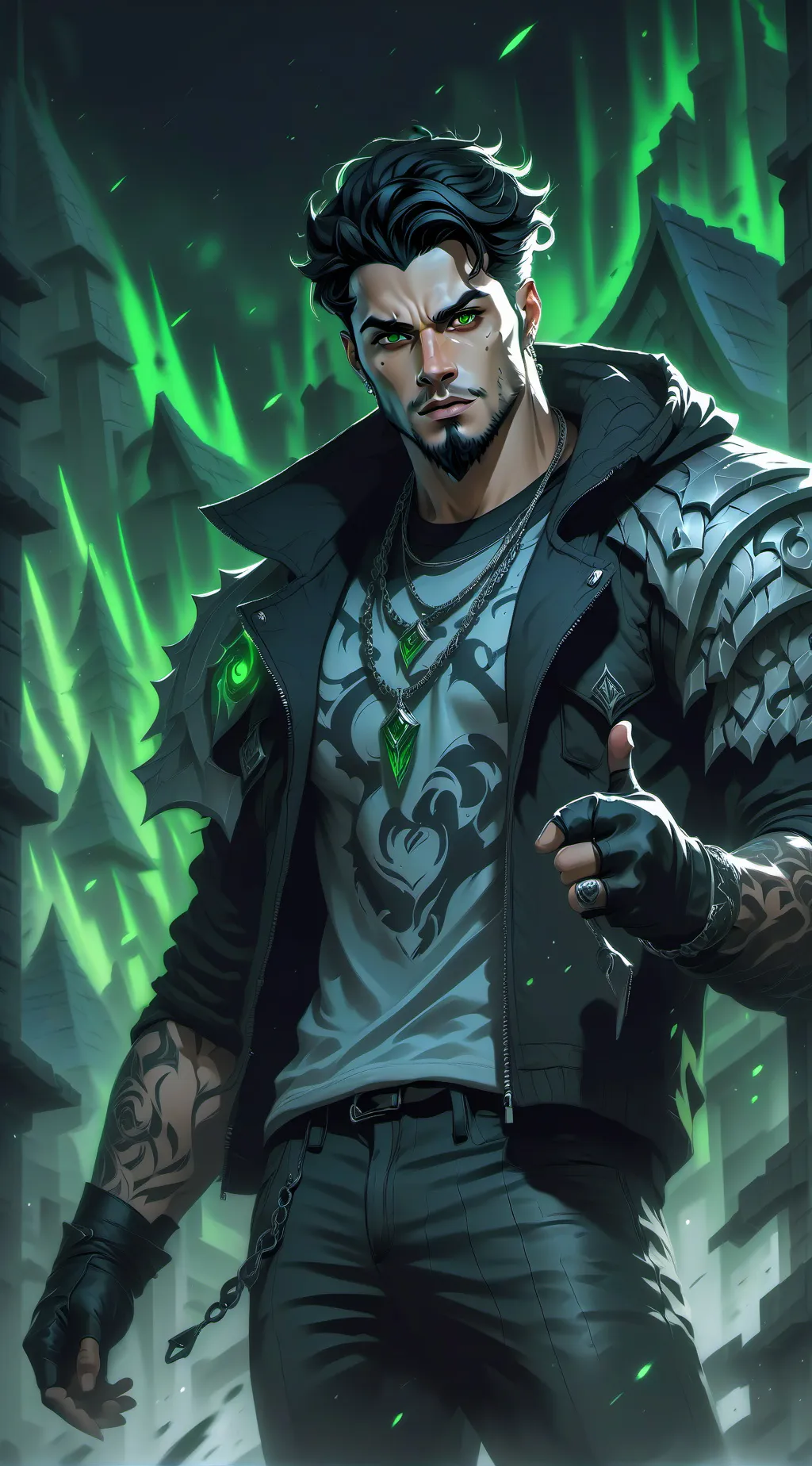 ai character: dream background