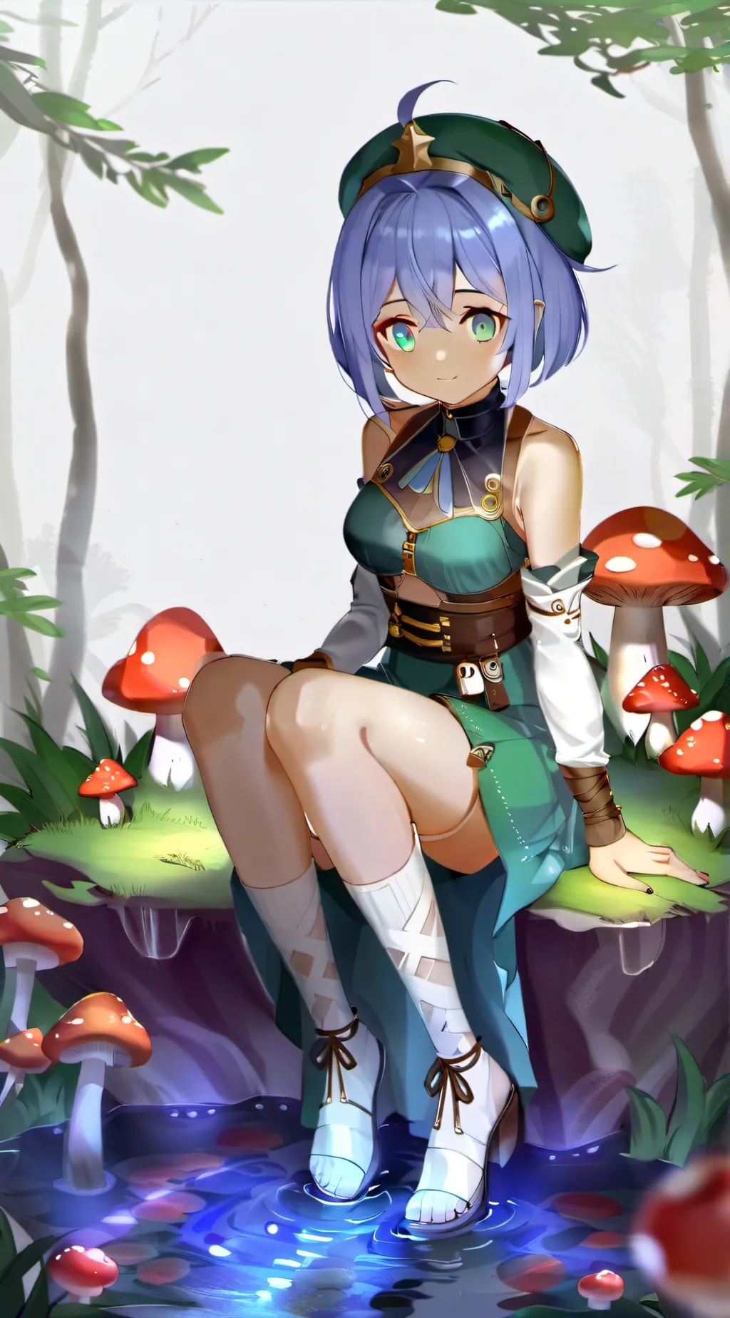 ai character: Nivari background