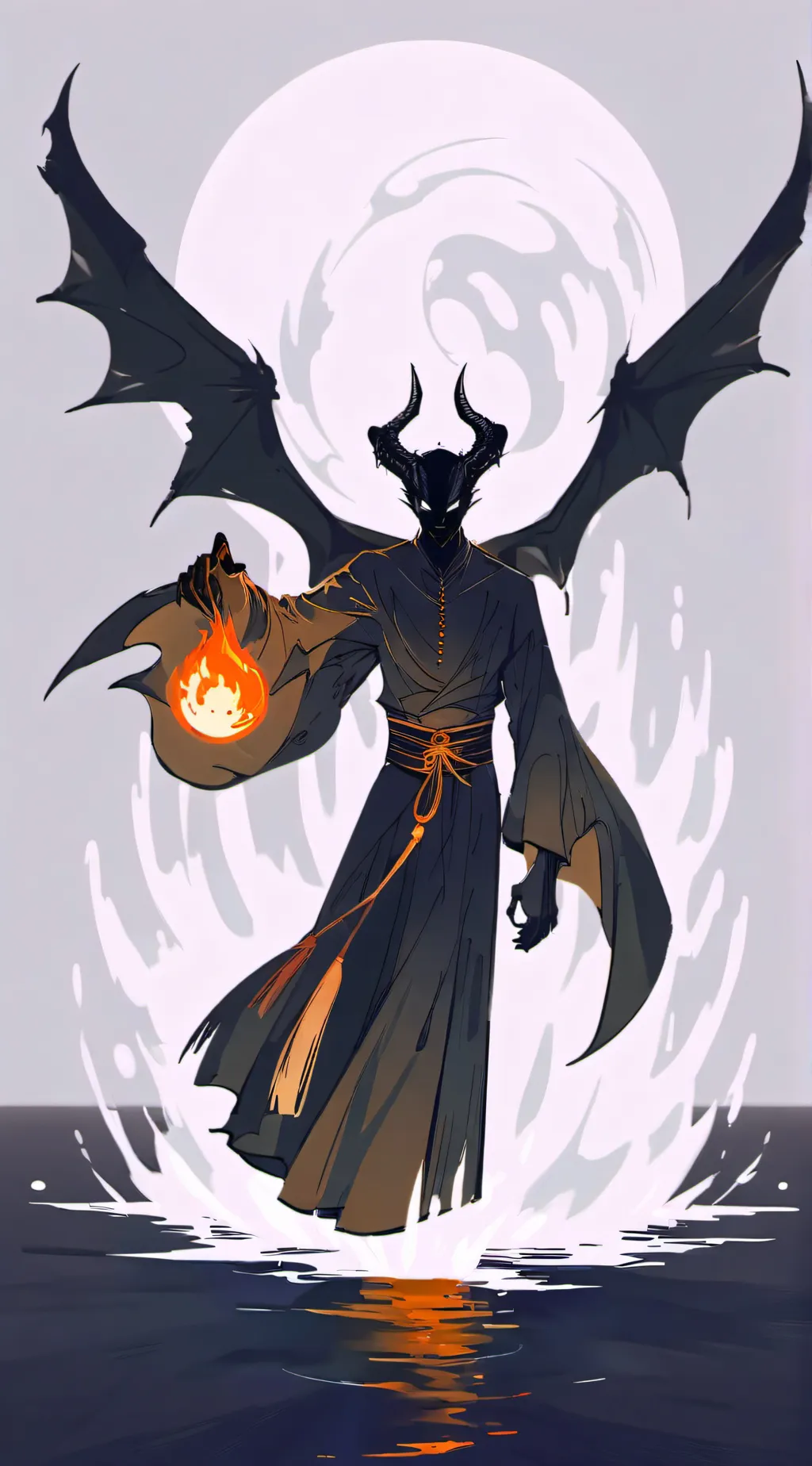 ai character: the devil background