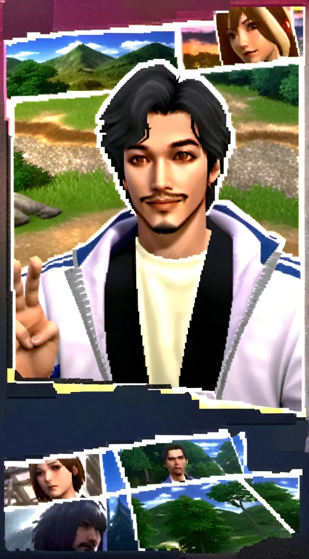 ai character: Aron background