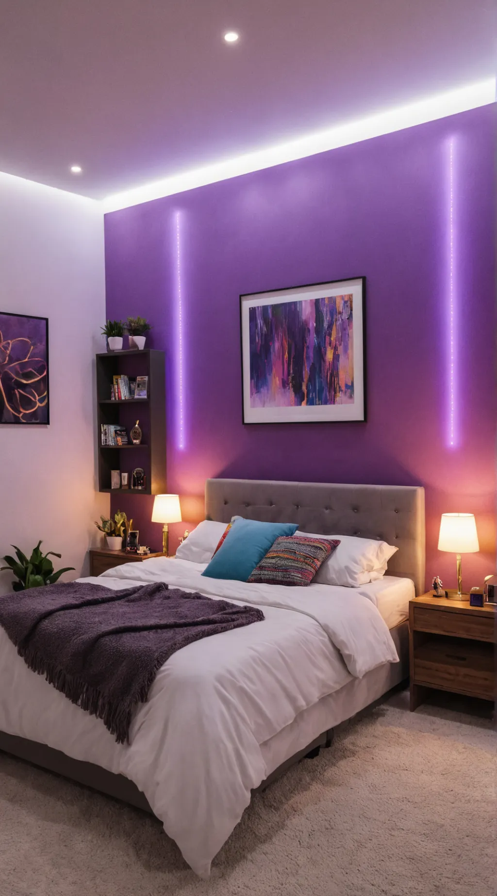 ai character: Sleepover background