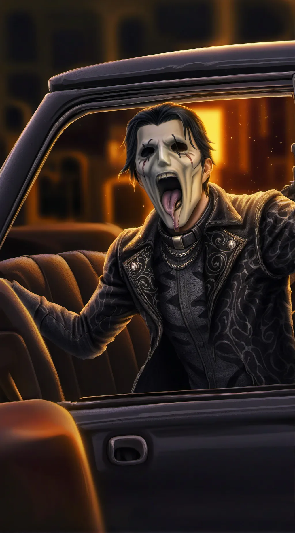 ai character: Dante Vex background