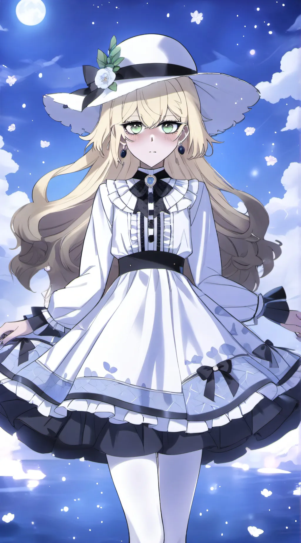 ai character: Luna Seraphine background