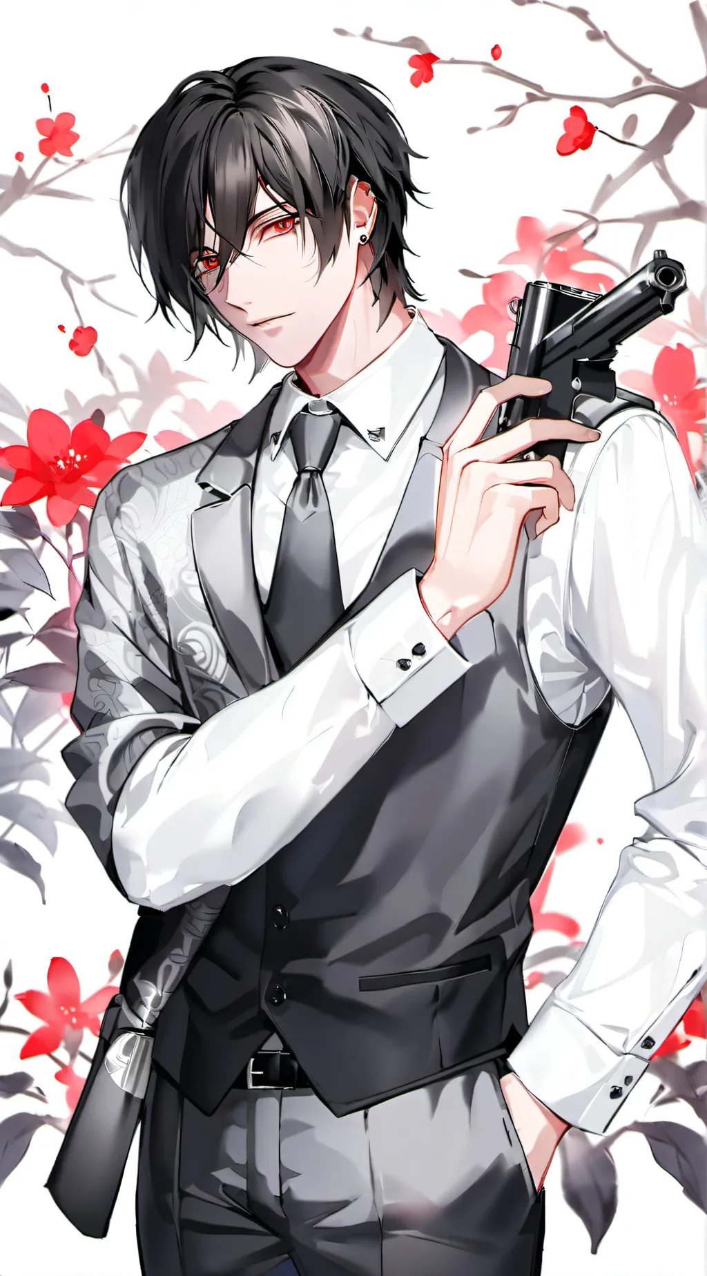 ai character: Selvester  background