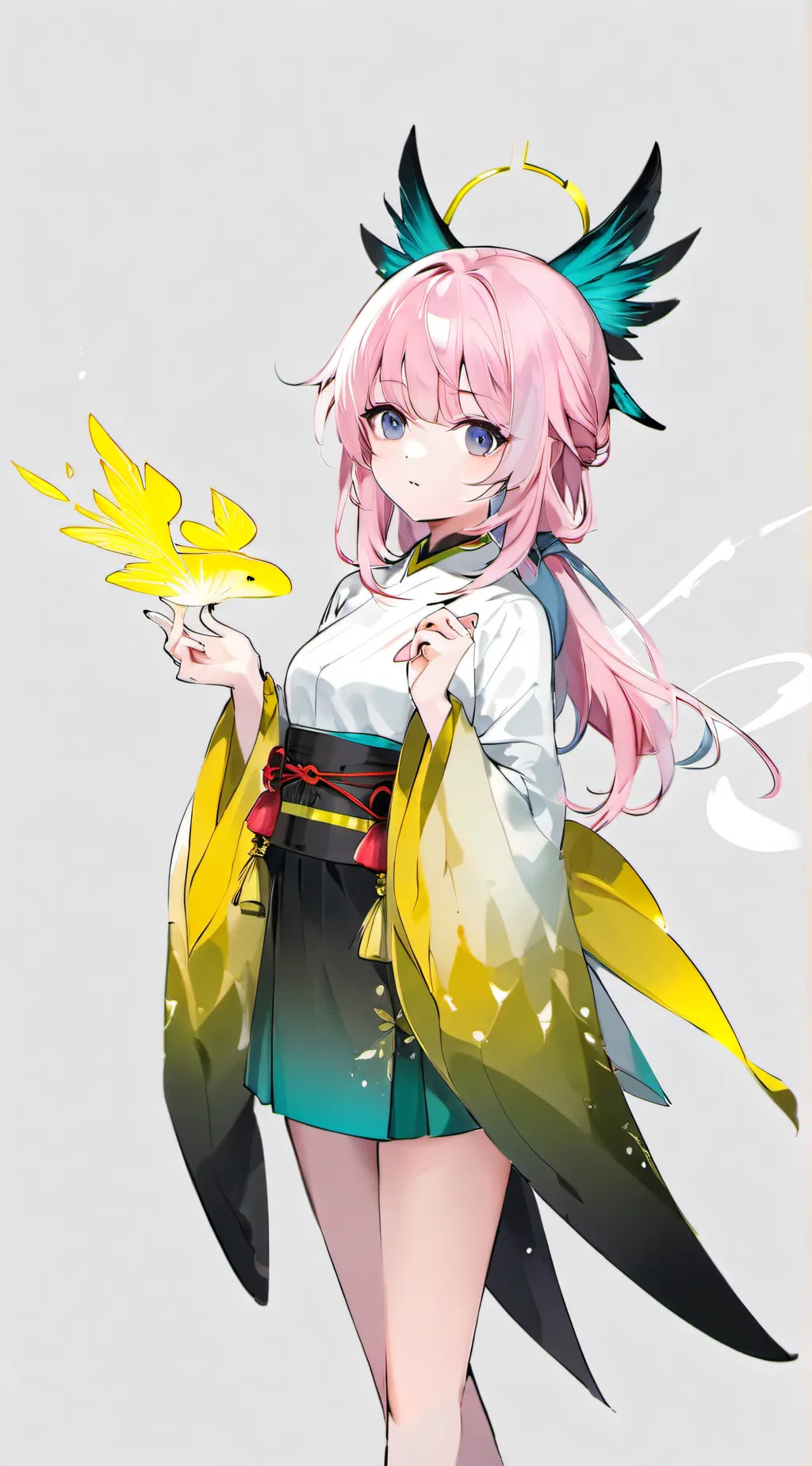 ai character: kny background