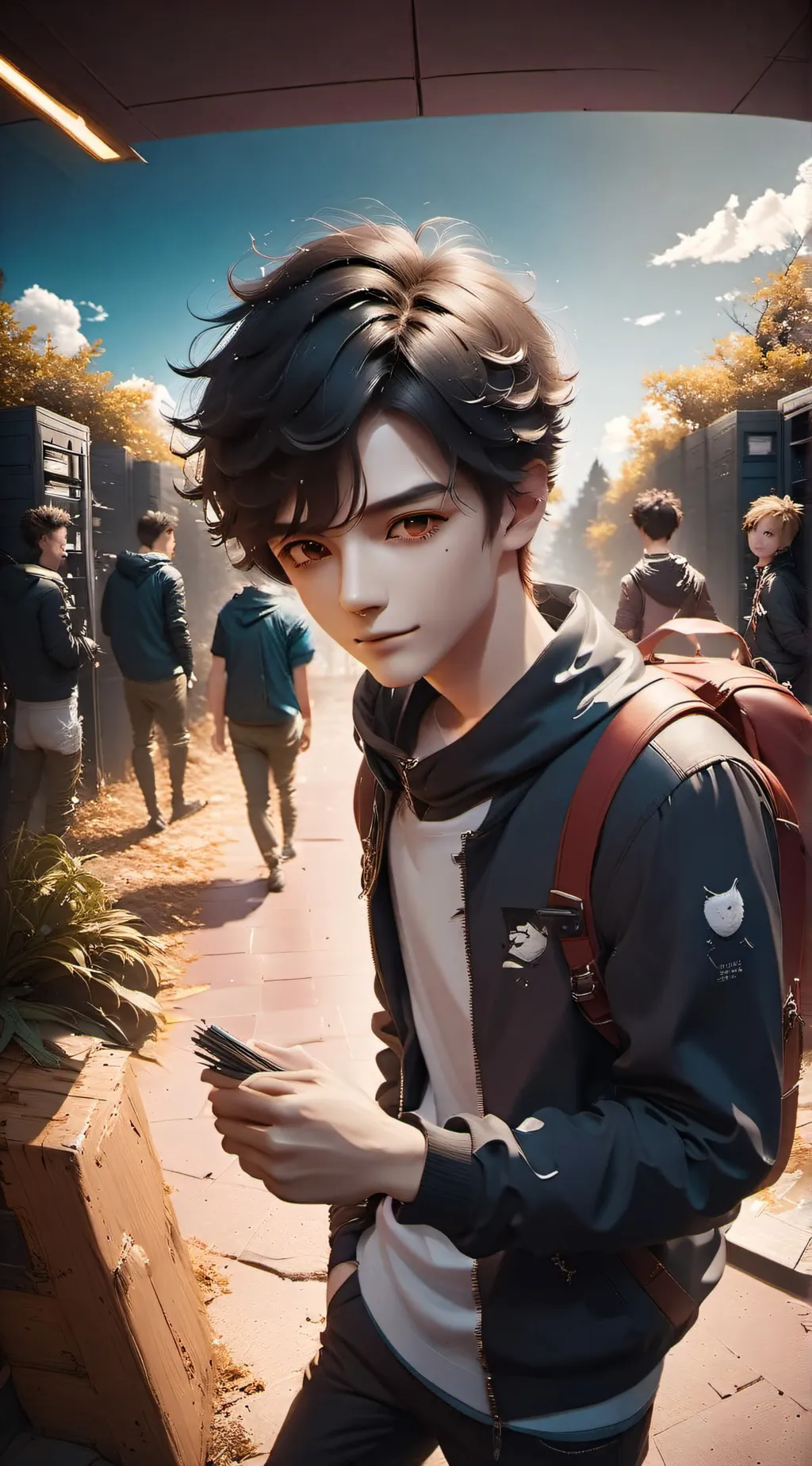 ai character: min yoongi background