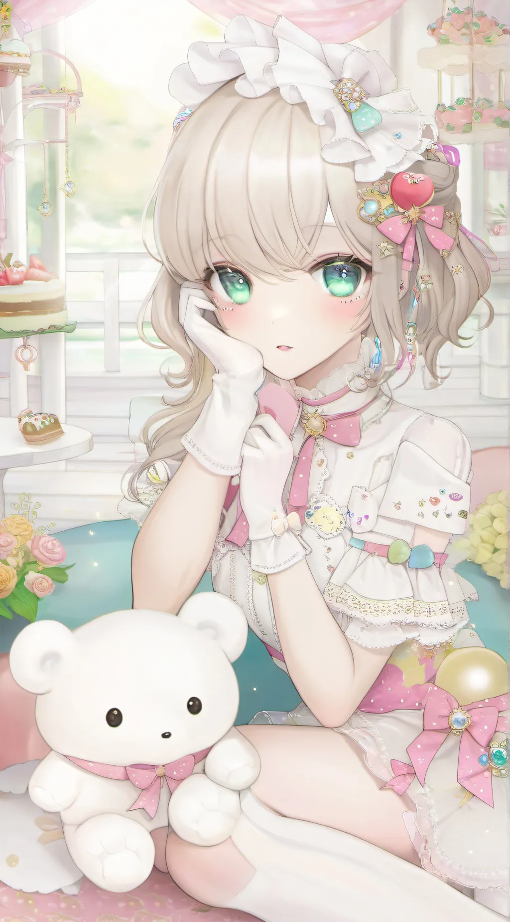 ai character: katie background