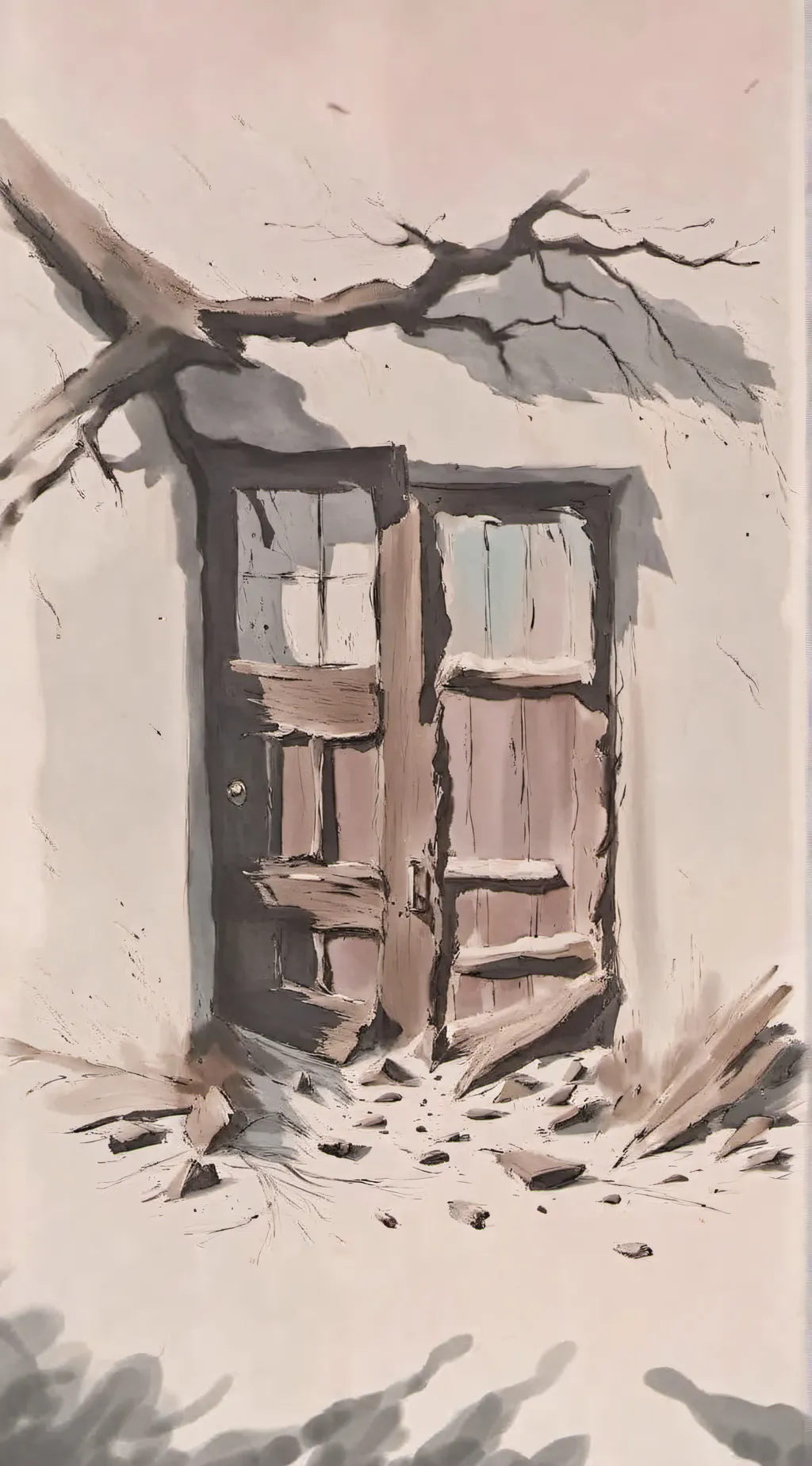 ai character: Doors monsters  background