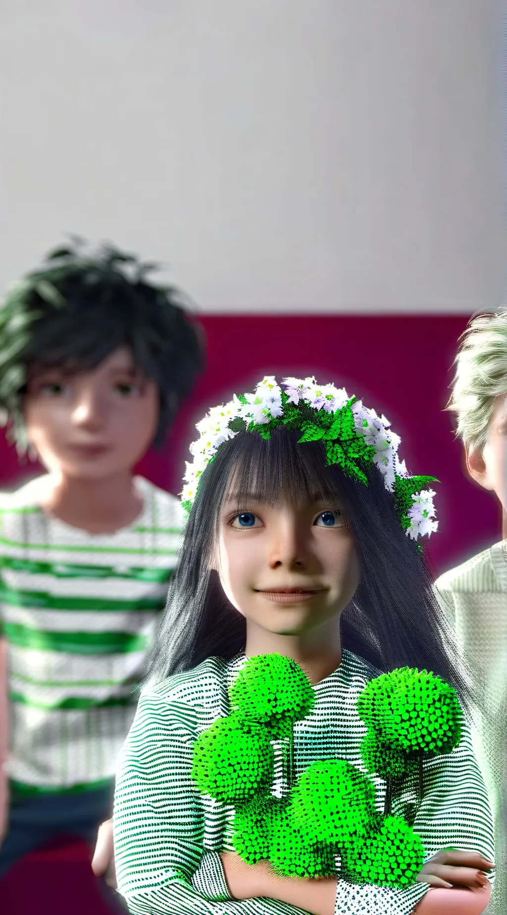 ai character: Copycat background