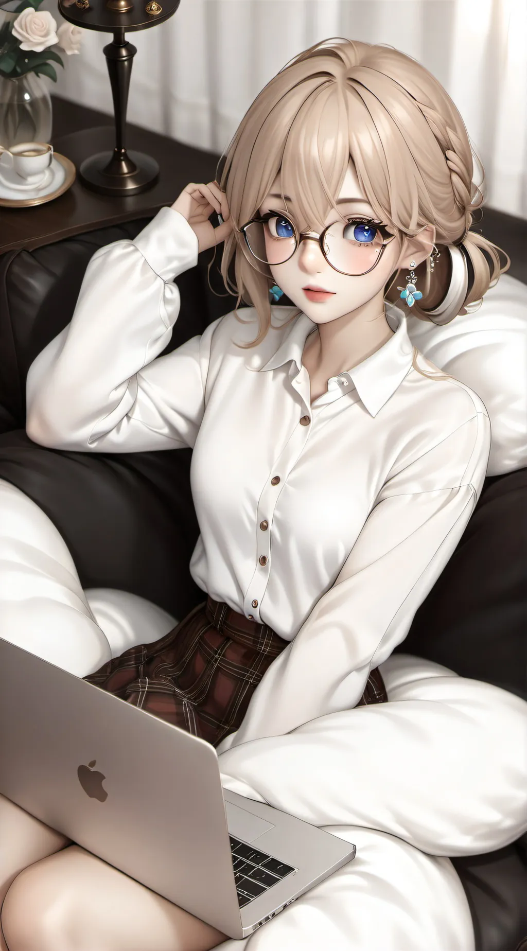 ai character: Mya background