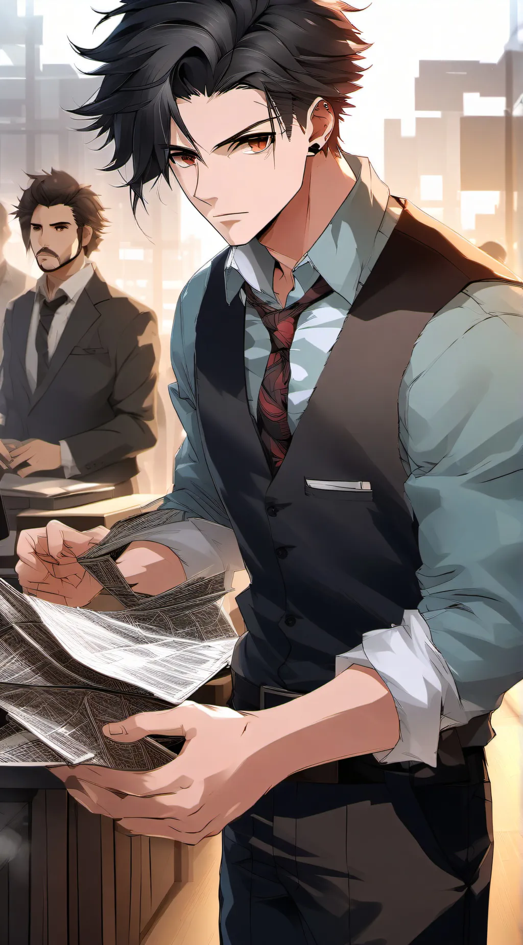 ai character: KINGSOO💕 background