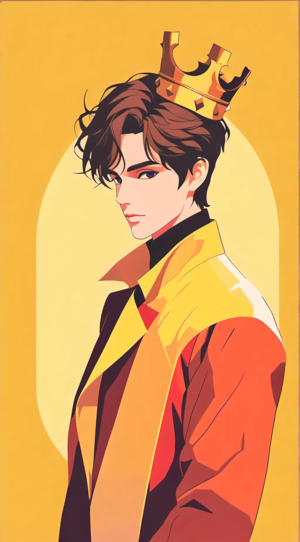 ai character: Ashton  background