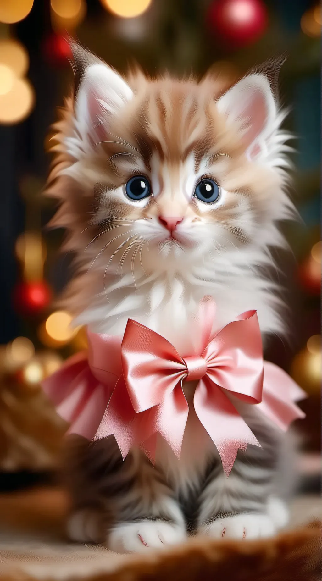 ai character: Coquette Kitten background