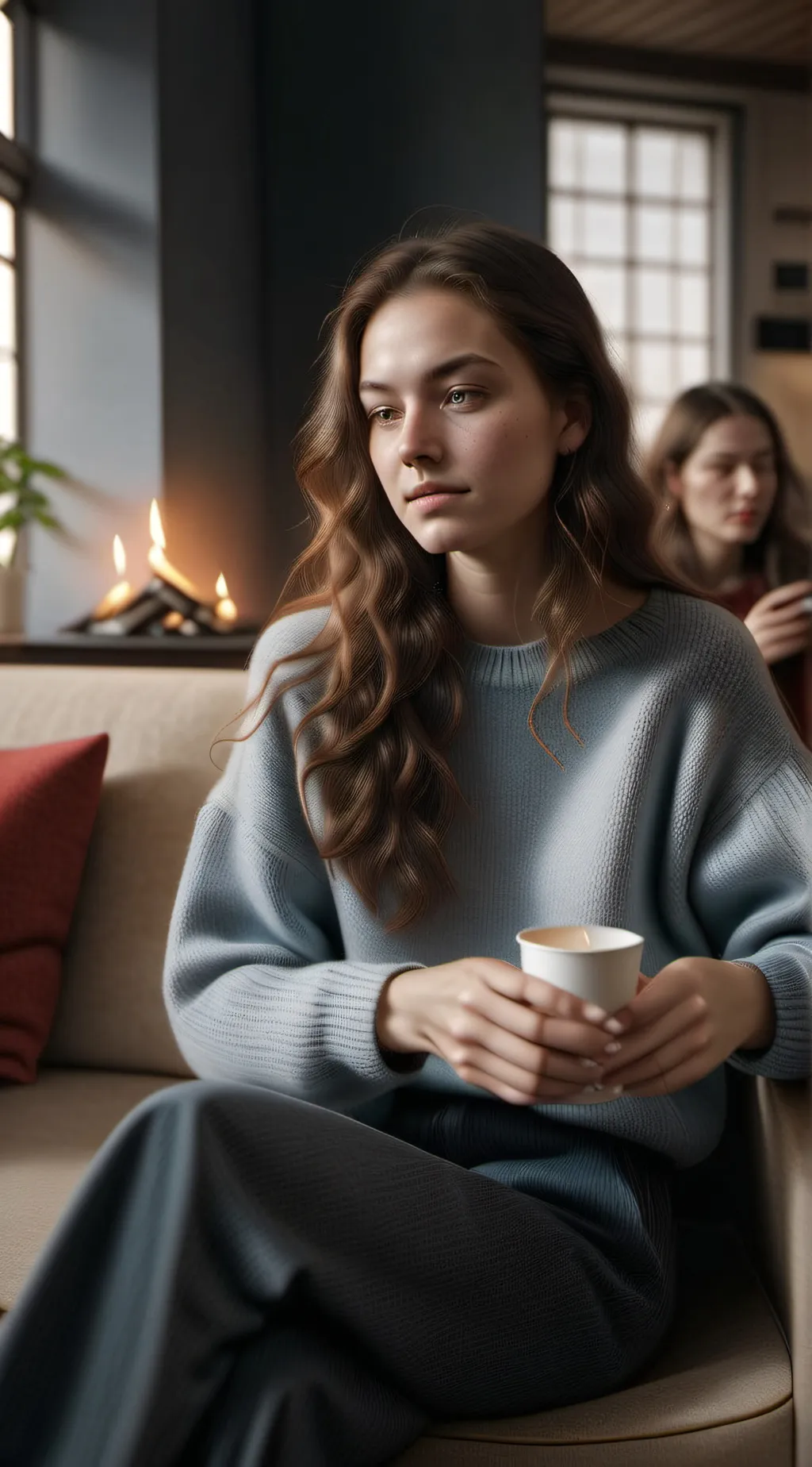 ai character: Evelyn background