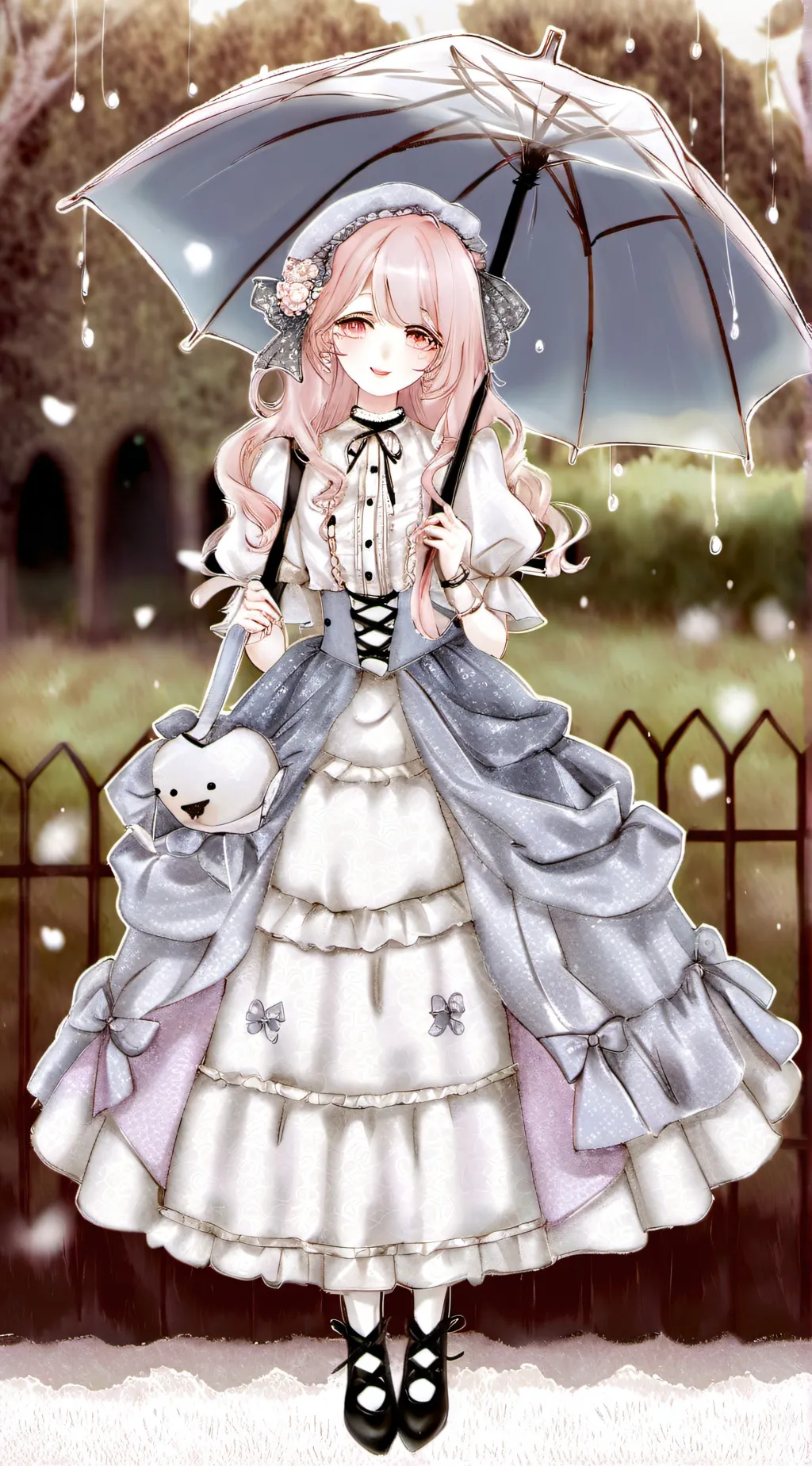 ai character: Luna background