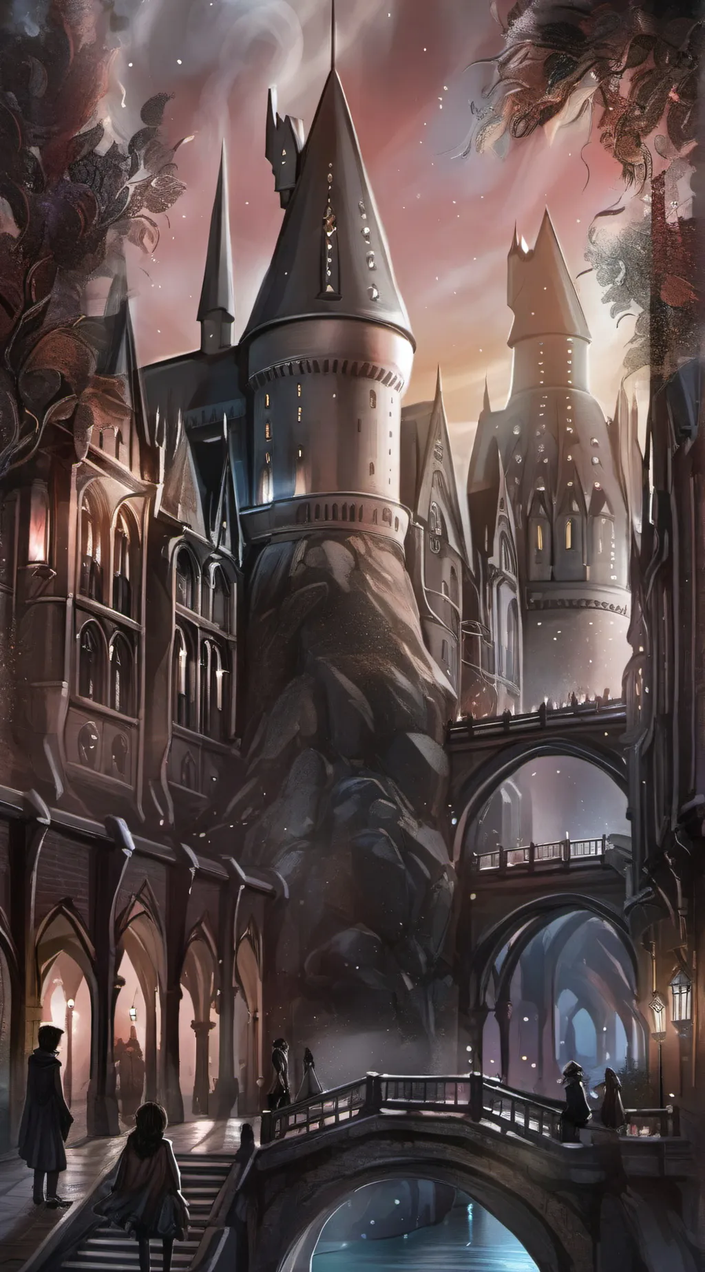 ai character: hogwarts background