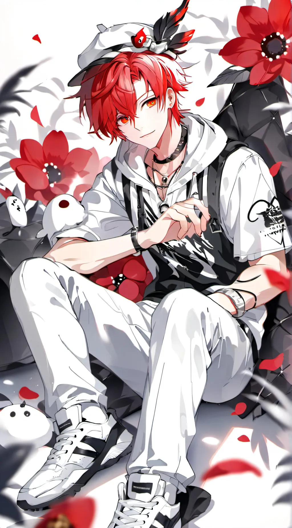 ai character: jjk  background