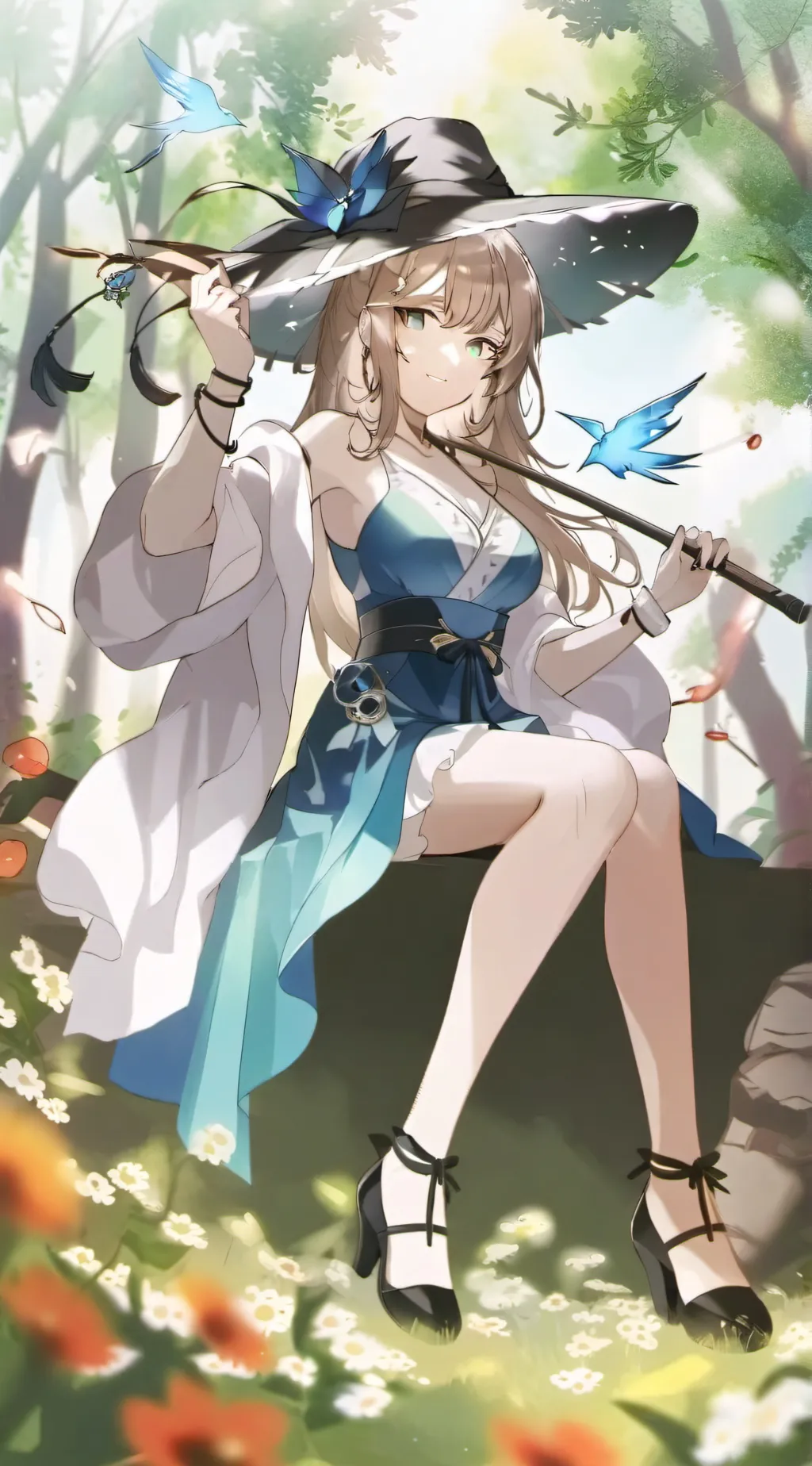 ai character: miss  ana lesbiana background