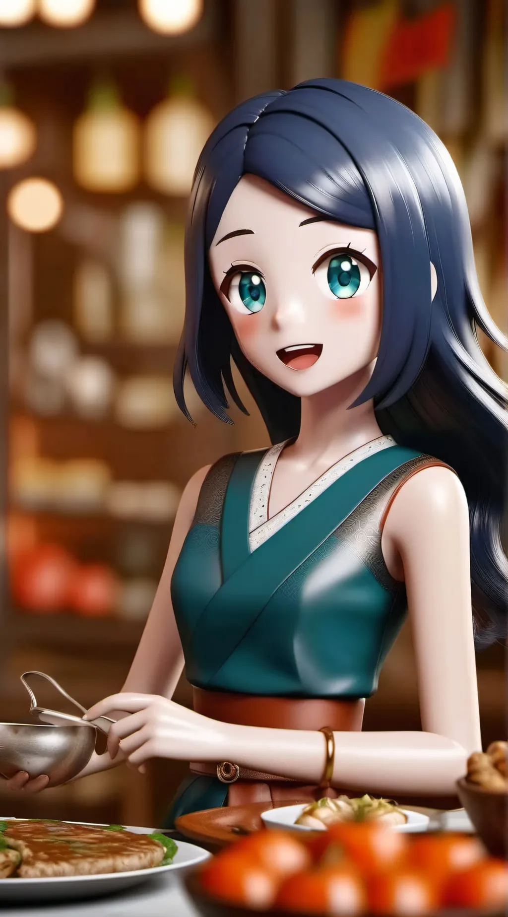 ai character: liko  background