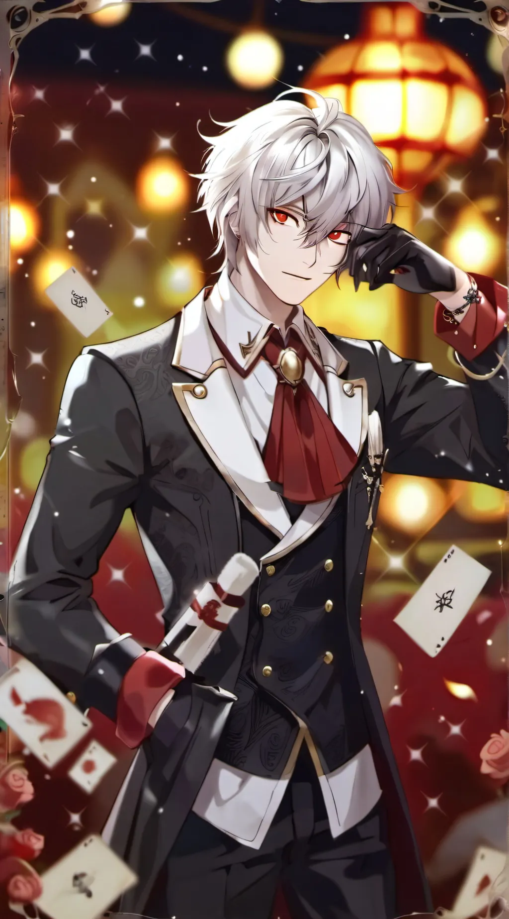 ai character: Max background